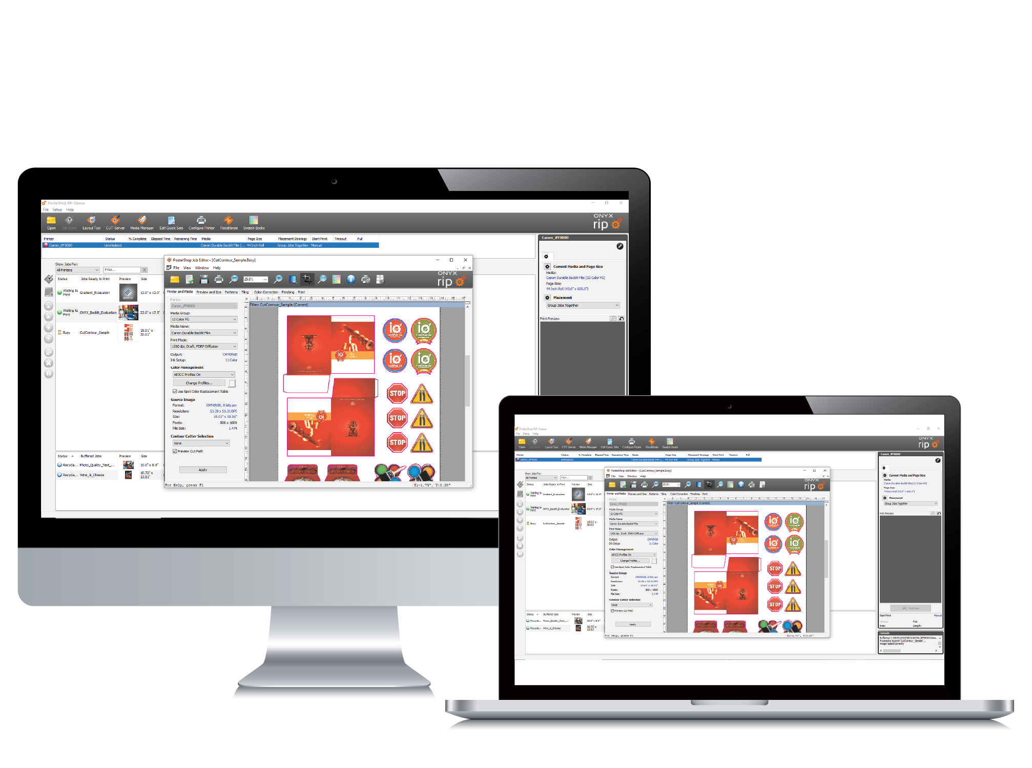ONYX PosterShop Onyx Graphics RIP Software For Wide format Print
